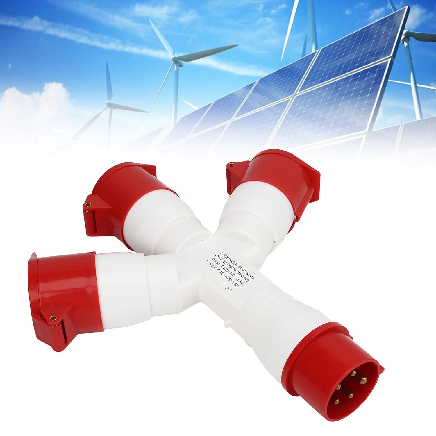 Spina Industriale 5 Pin 380-415V 16A - immagine 3