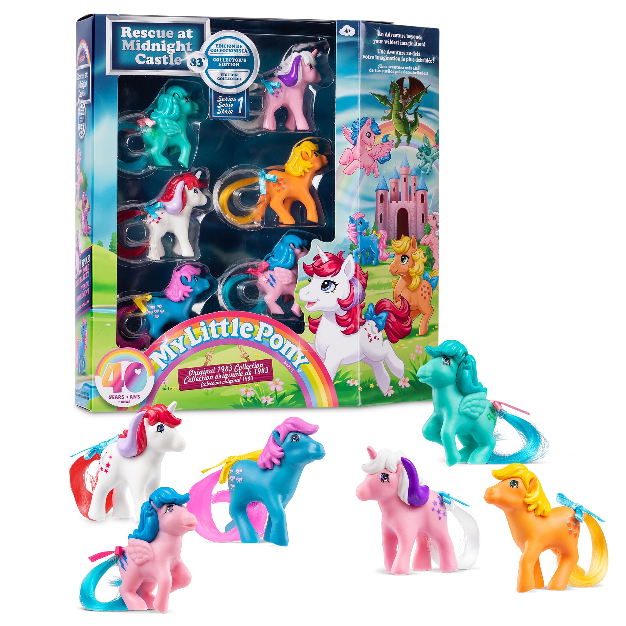 Basic Fun My Little Pony - Set da Collezione 40° Anniversario | Velz