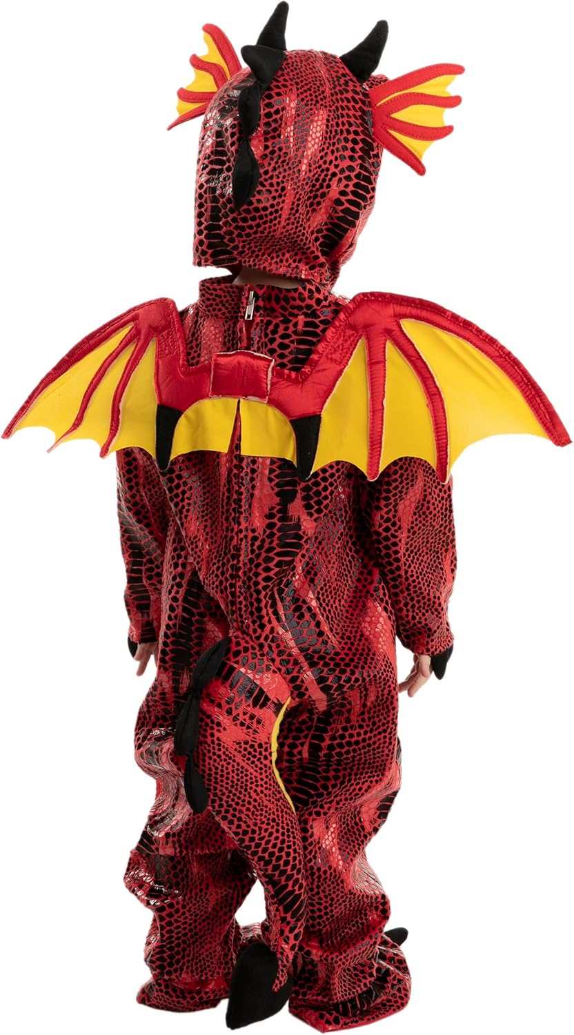 Spooktacular Creations Costume Bambino Drago Rosso - immagine 5