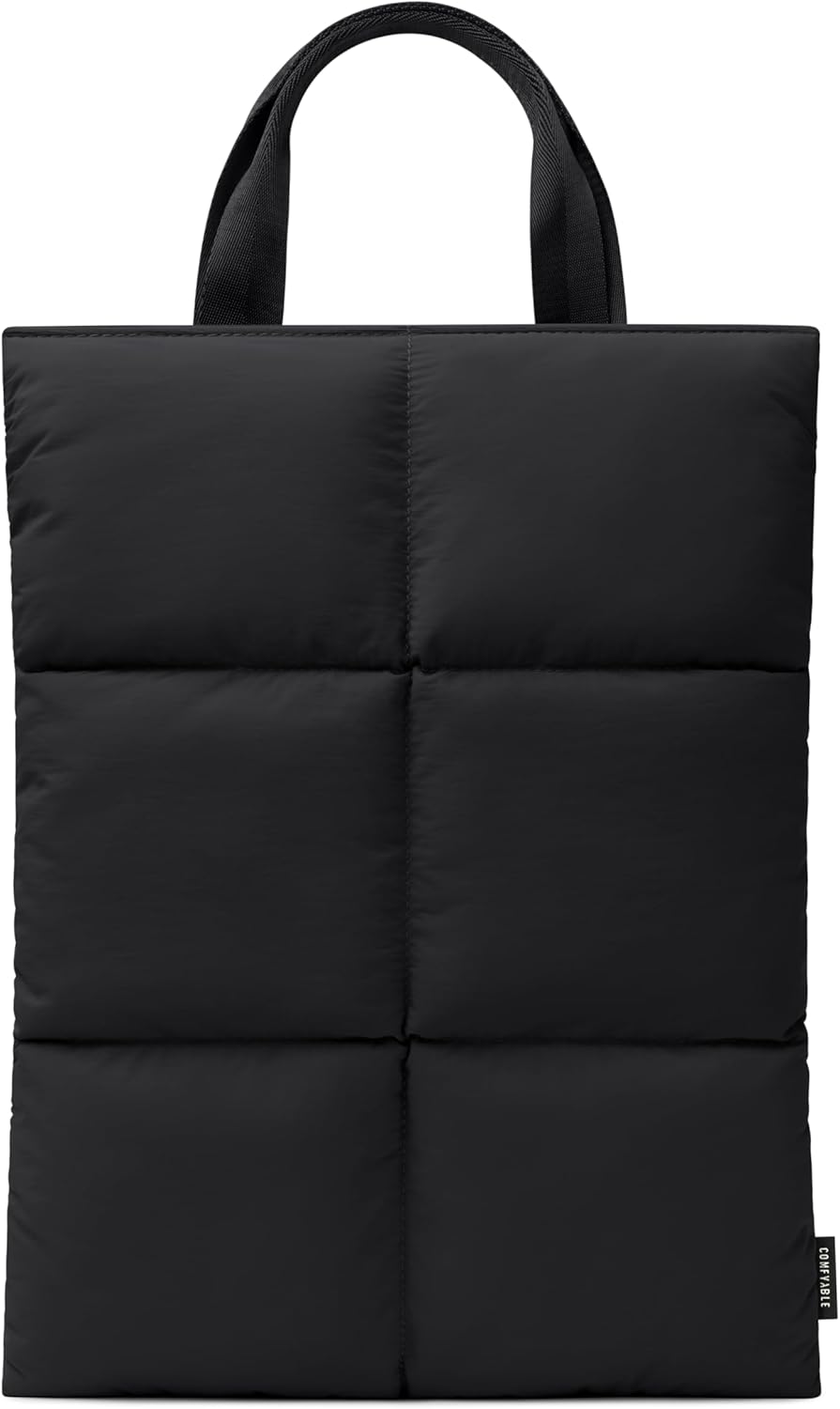 Comfyable Puffy Nylon Hidden Handle Sleeve per MacBook - immagine 3