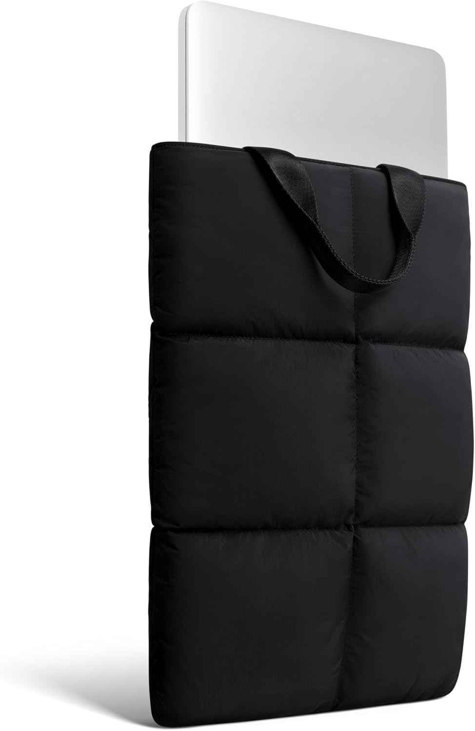 Comfyable Puffy Nylon Hidden Handle Sleeve per MacBook - immagine 7
