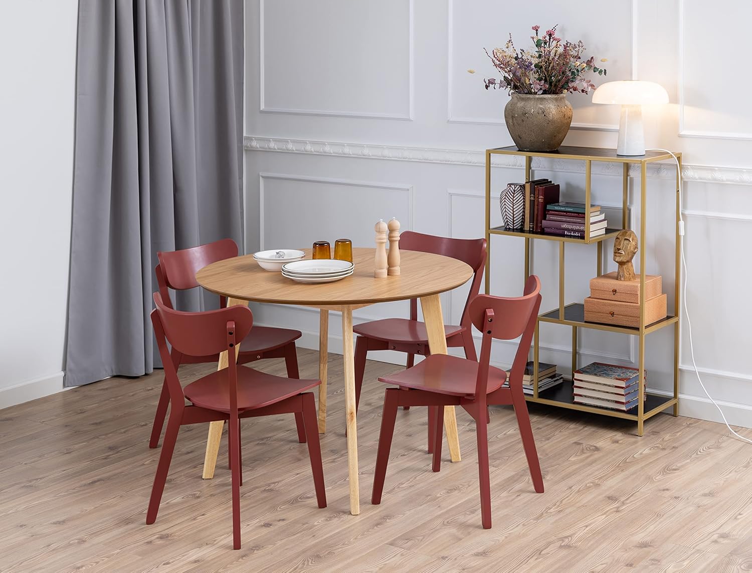 Ac Design Furniture Roxanne - Set 2 Sedie Sala da Pranzo - immagine 2