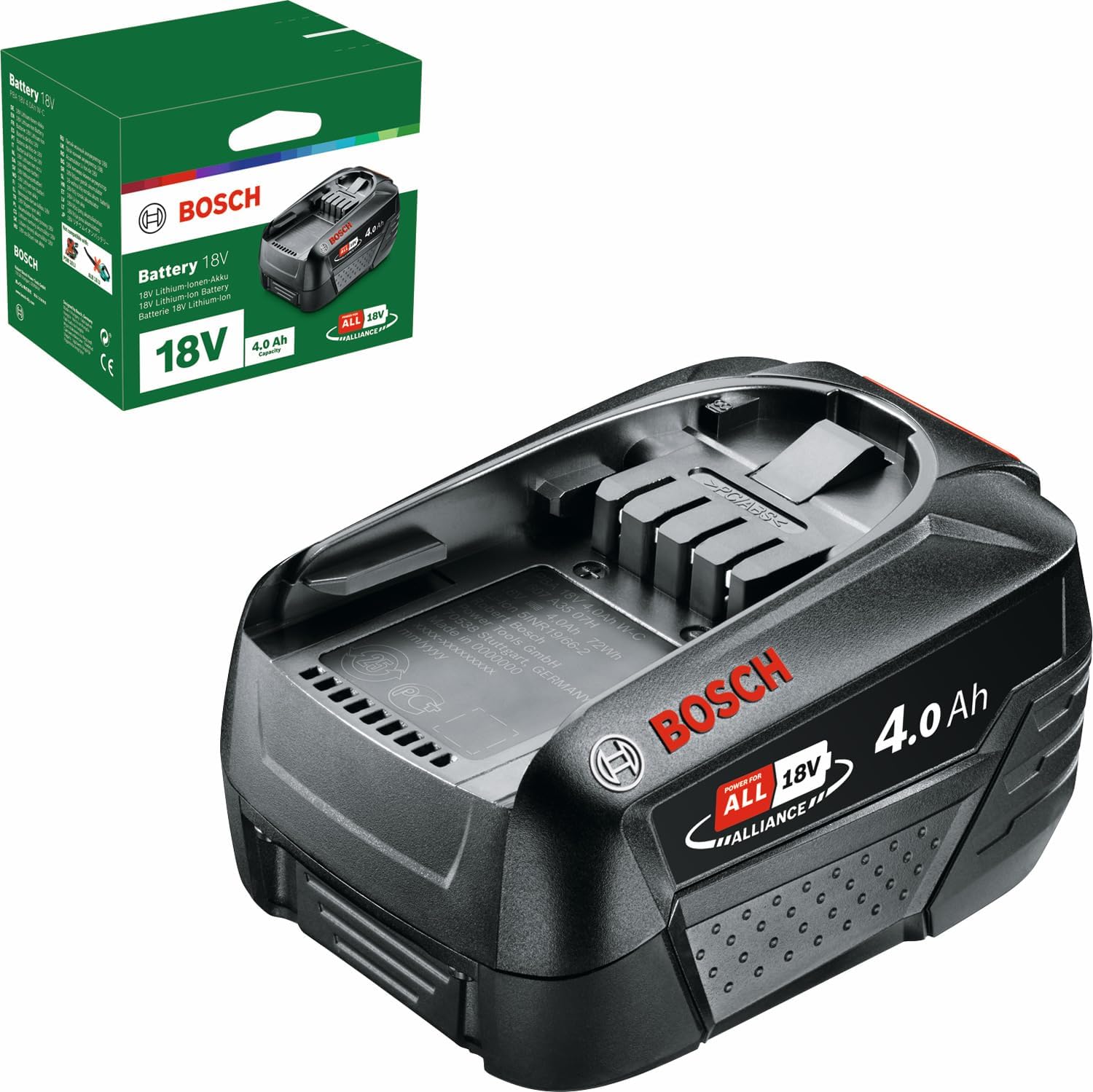 Bosch Batteria PBA 18V 4.0Ah W-C