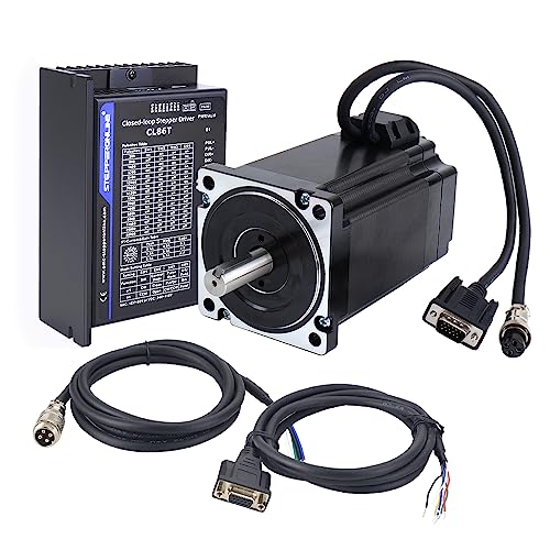 Stepperonline Motore Passo-Passo Anello Chiuso 9,0 Nm Nema 34