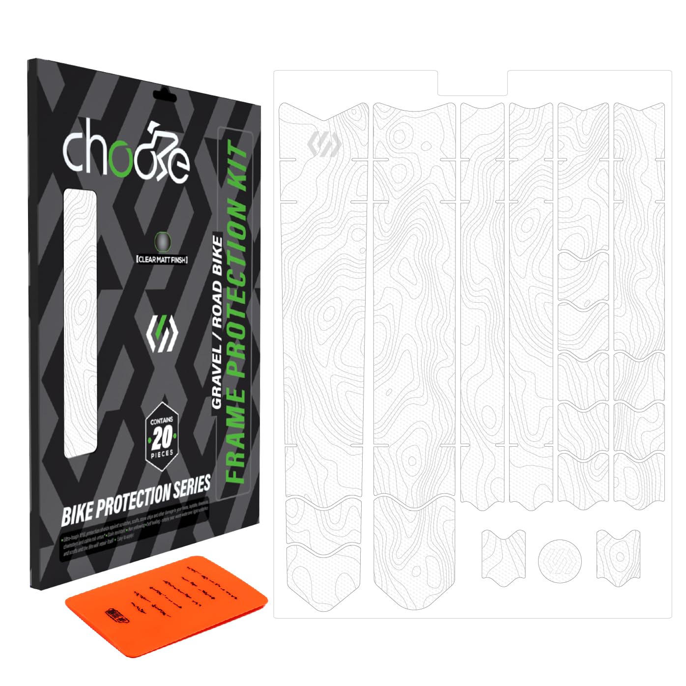 CNCLOL Protezione Telaio Bici (20 Pezzi)