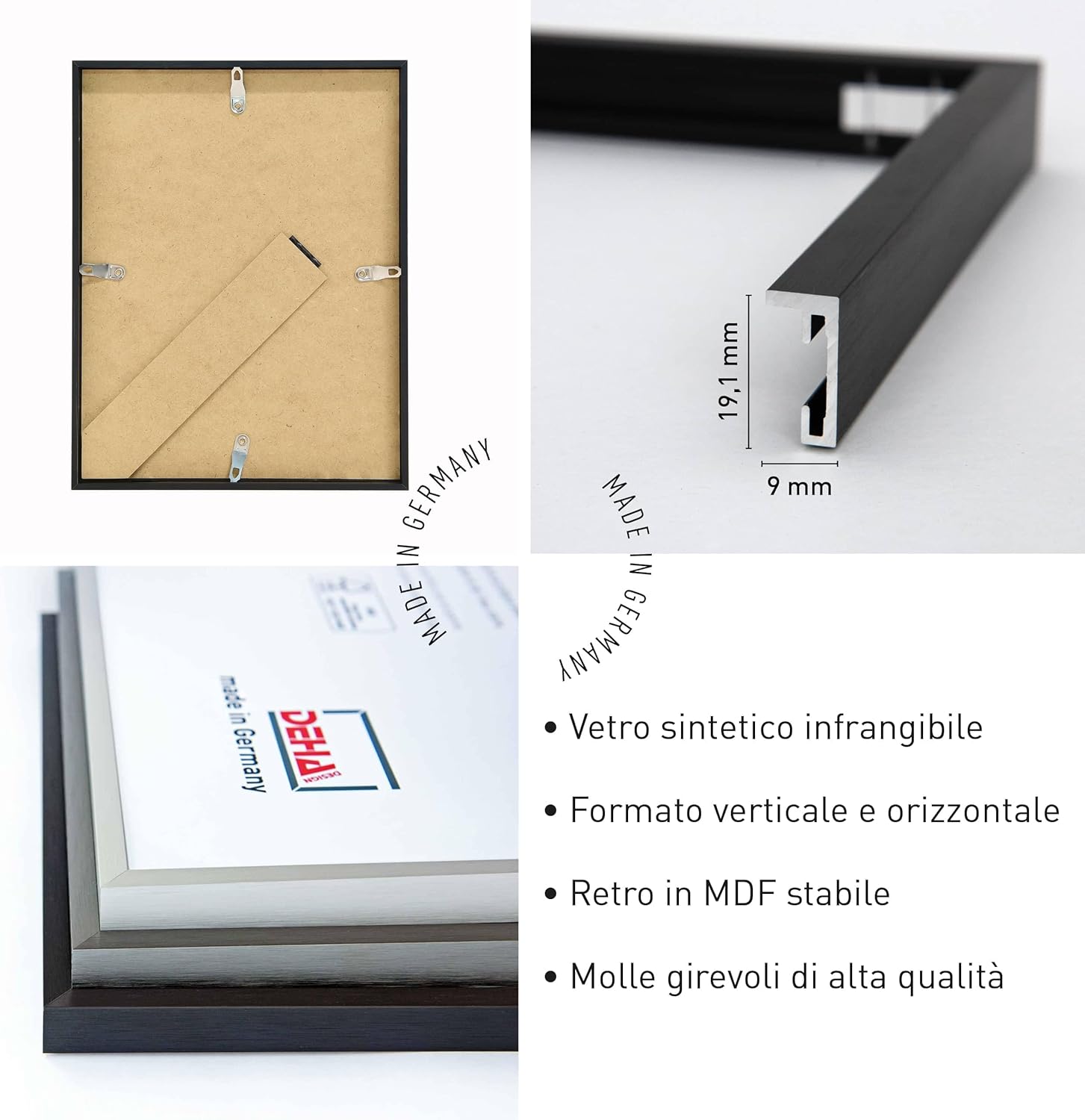 Deha Design Cornice Ritratto Tribeca 10x15 cm - immagine 2