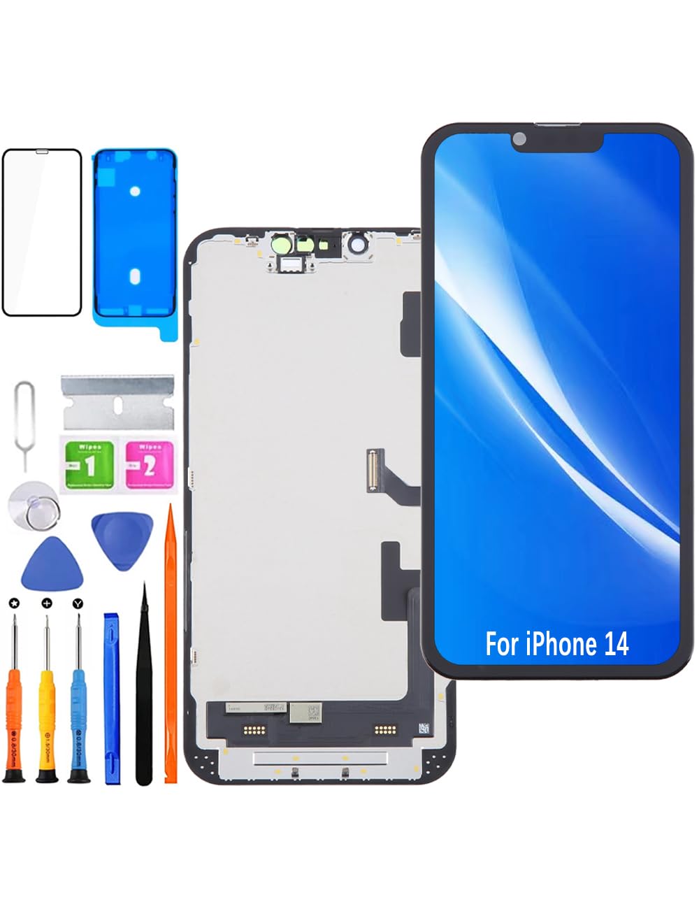 Display di Ricambio per iPhone 14 LCD FHD Touch Screen
