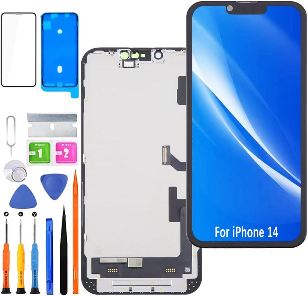 Display di Ricambio per iPhone 14 LCD FHD Touch Screen - immagine 1