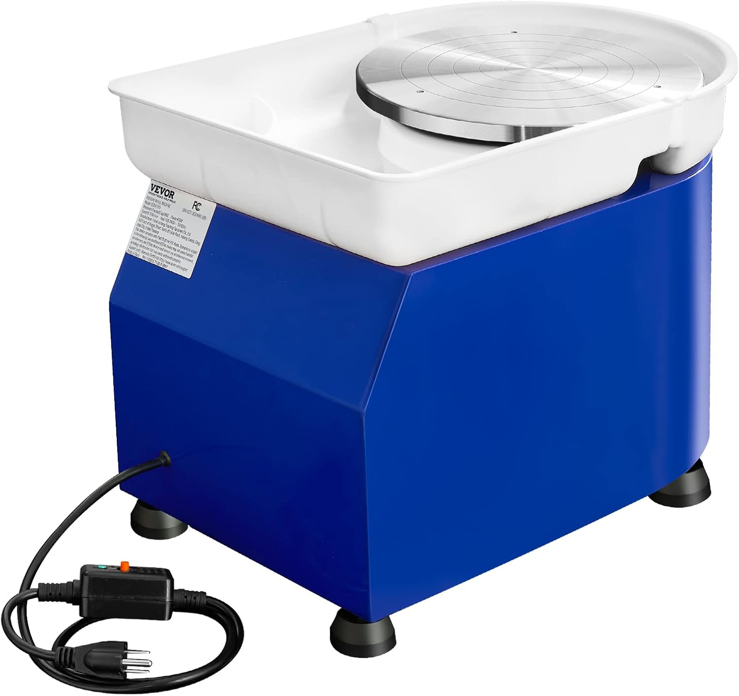 VEVOR Tornio per Ceramica Argilla 450W, Diametro 28 cm - immagine 8