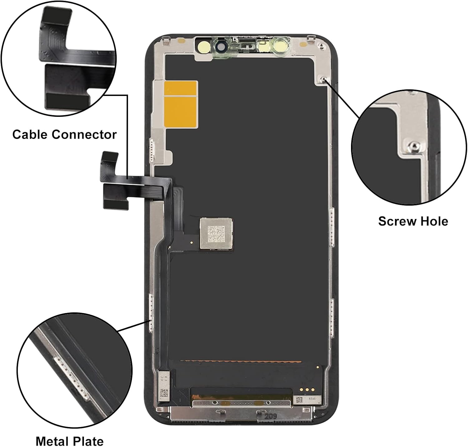 LL TRADER Schermo Ricambio iPhone 11 Pro LCD 5,8" - immagine 4