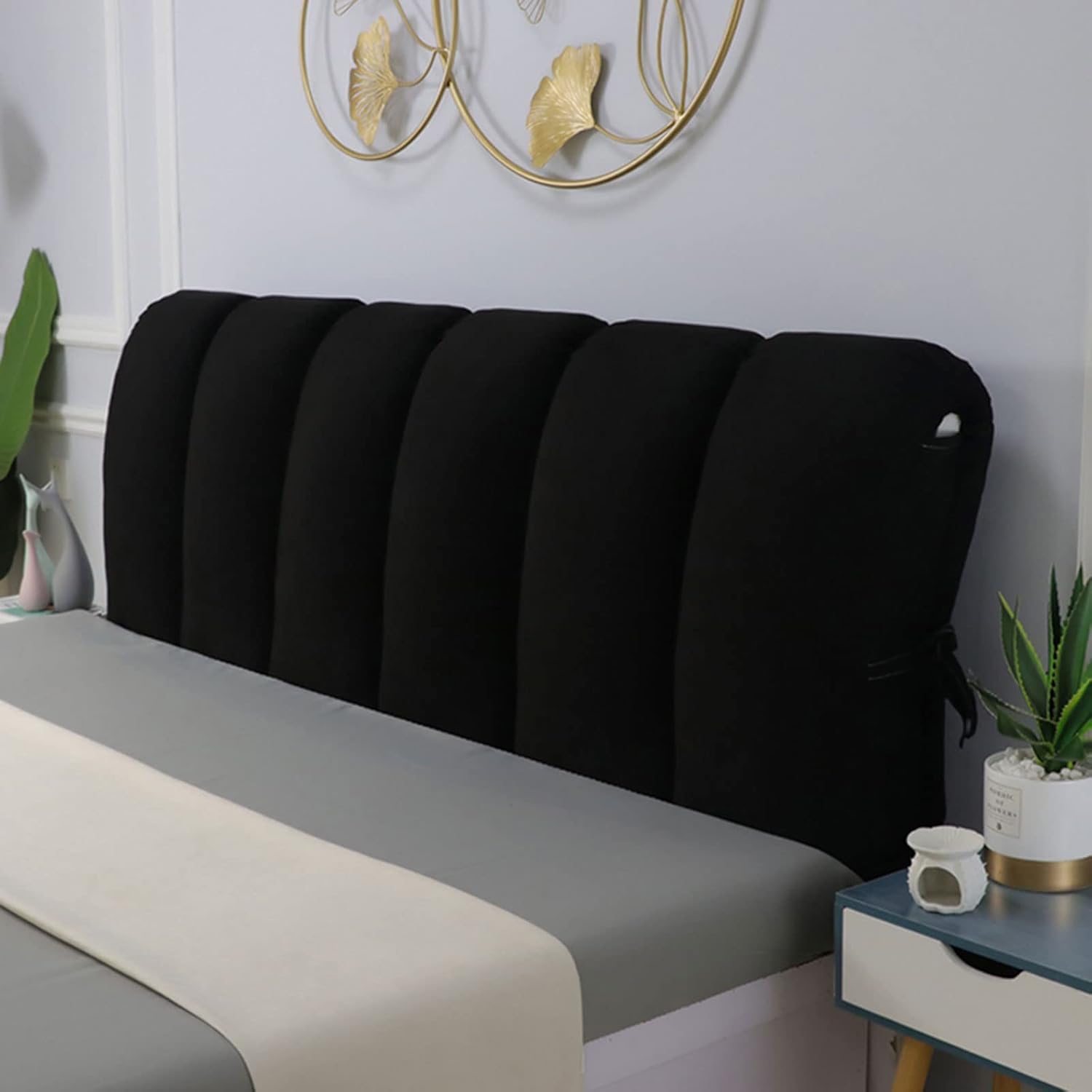 Testata Letto Cuscini Matrimoniale Velluto Imbottito