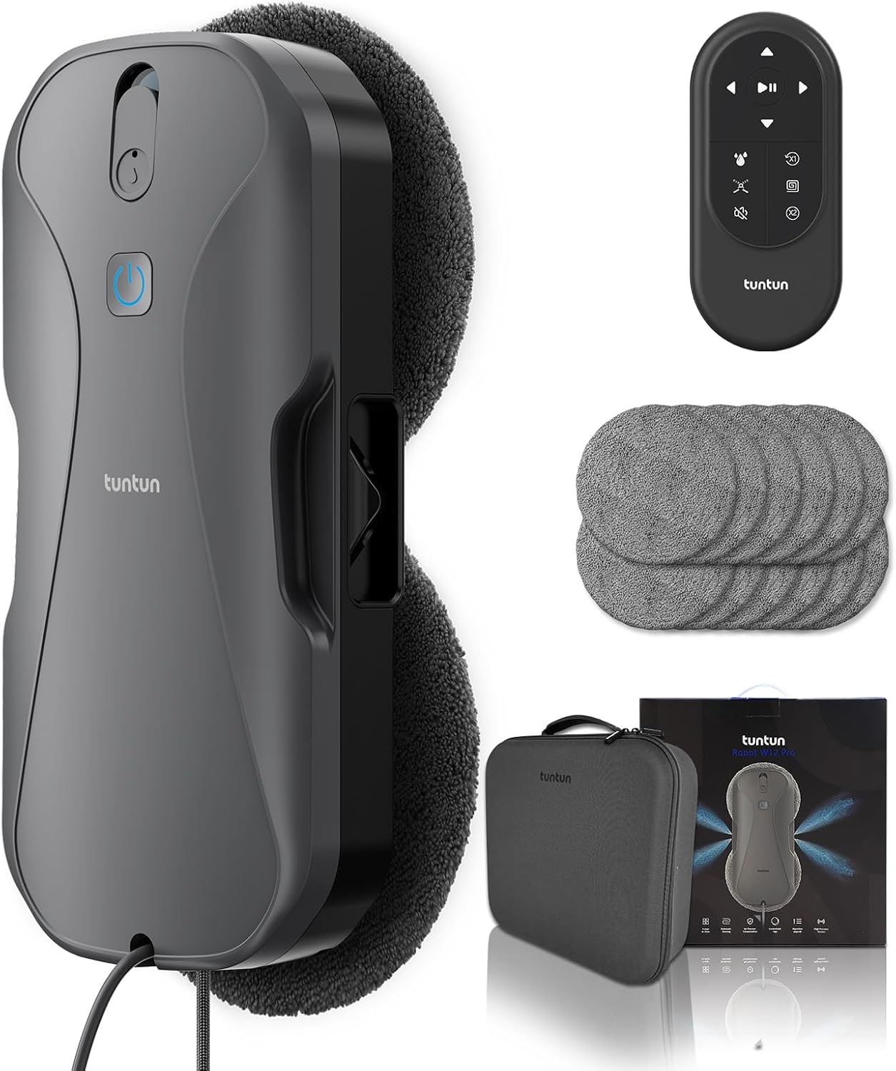 tuntun W12pro Robot Lavavetri Finestre - immagine 1