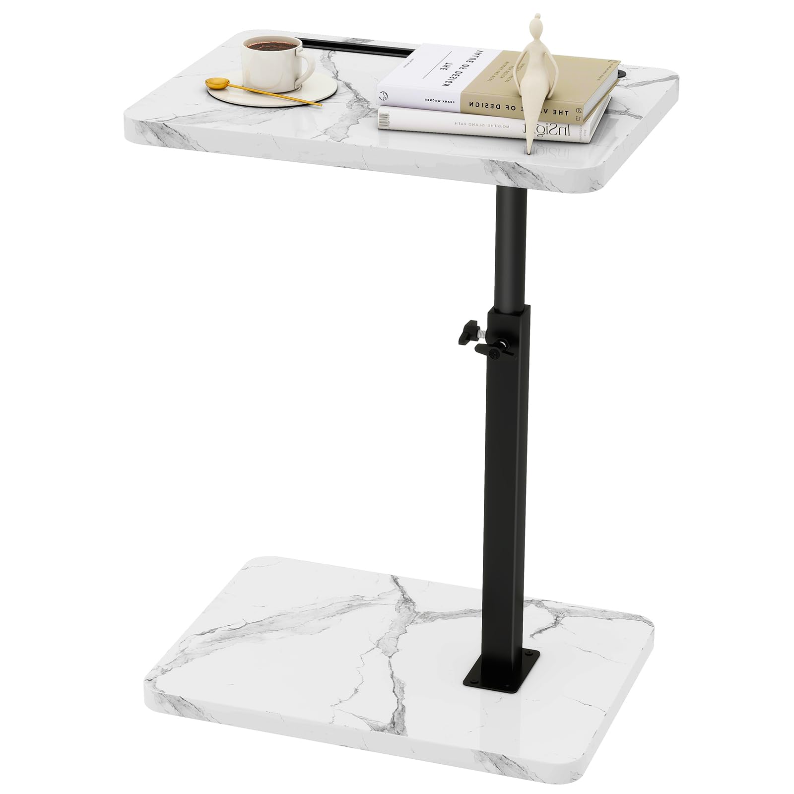 Ibuyke Tavolino a C Girevole 360° Regolabile