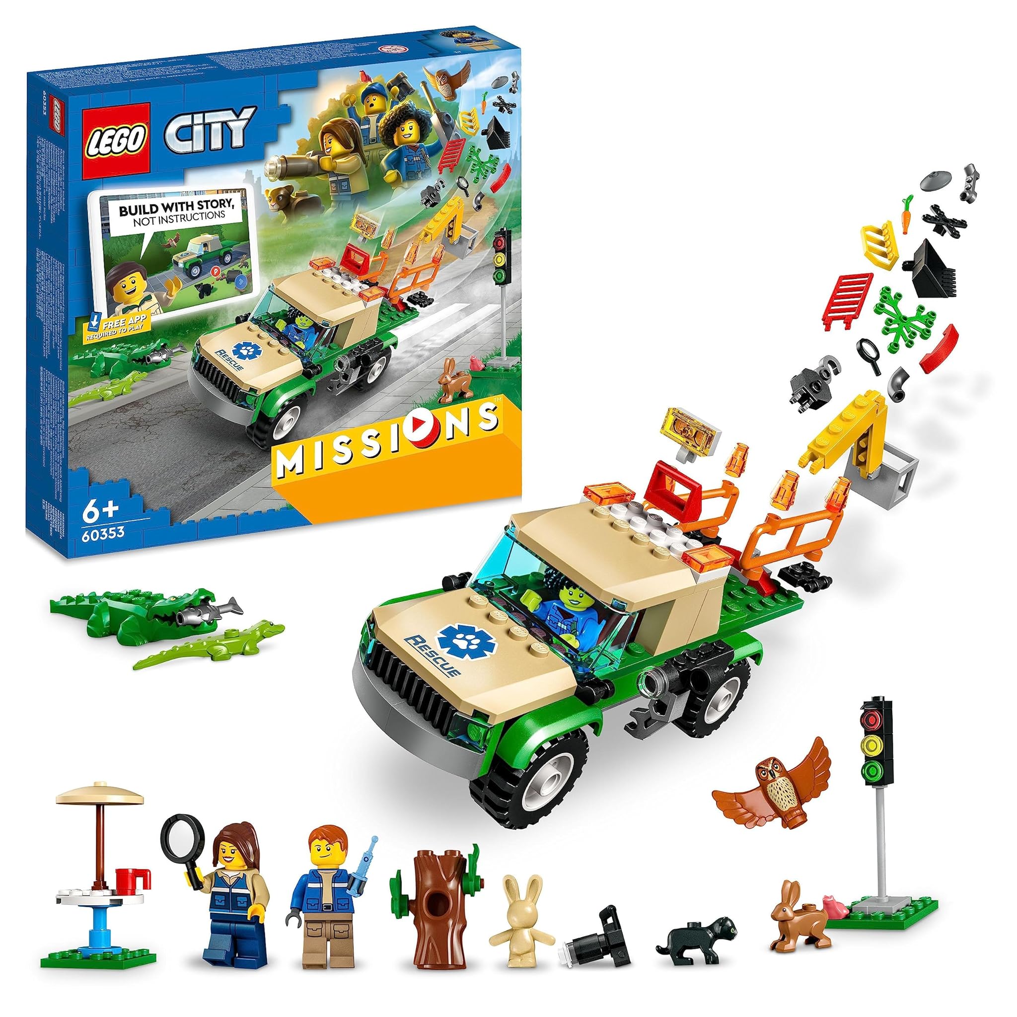 Lego City Missioni di Salvataggio Animale 60353