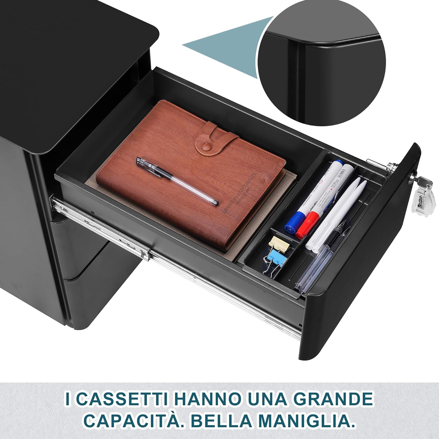 Cassettiera ufficio Mobile - immagine 6