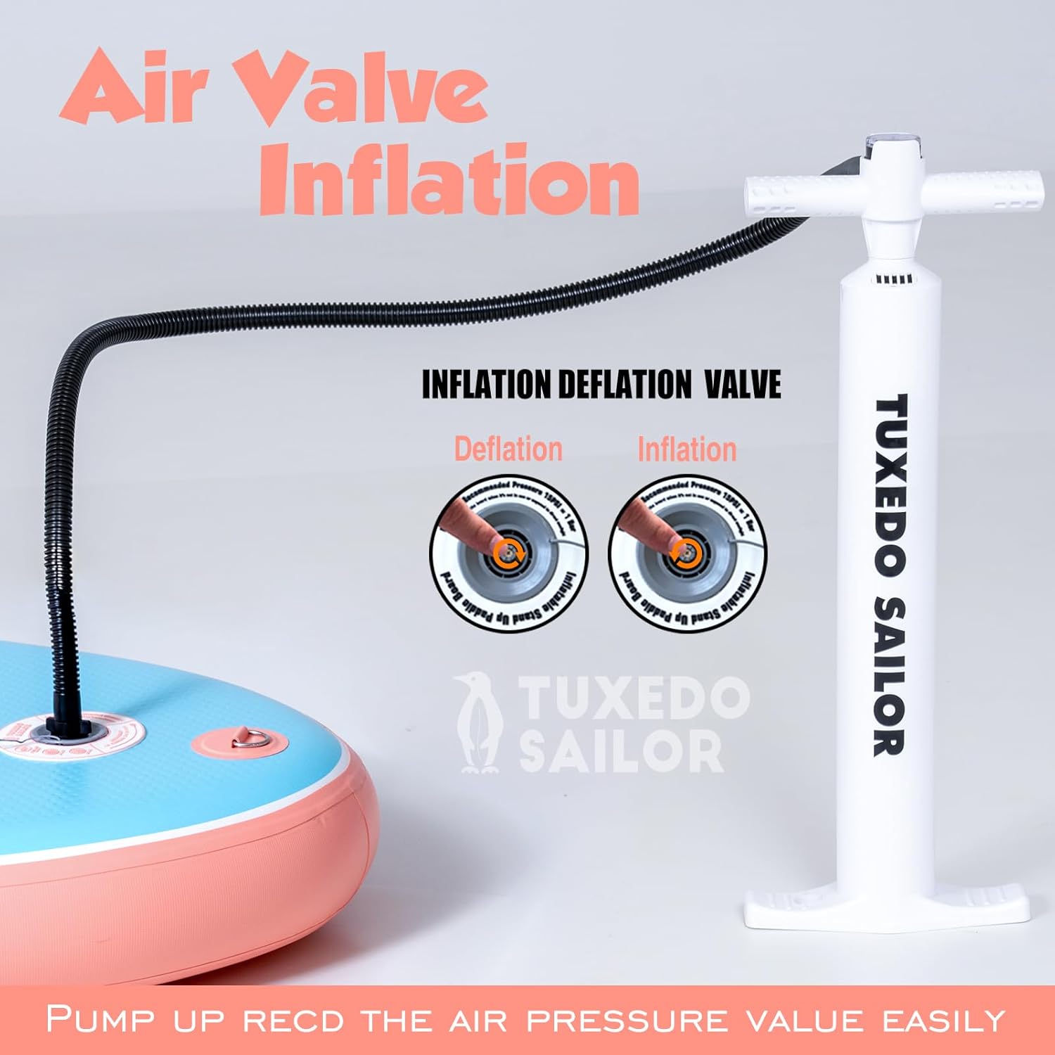 Tuxedo Sailor SUP Gonfiabile per Adulti - immagine 6