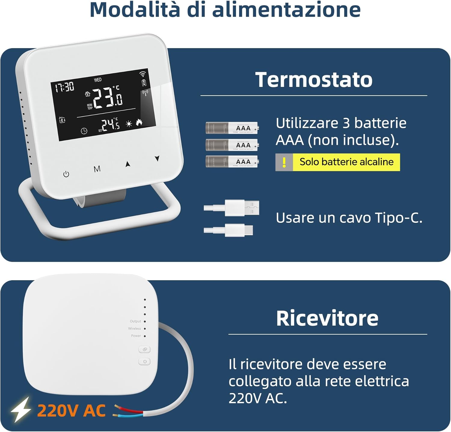 Termostato WiFi Programmabile per Caldaie a Gas - immagine 5