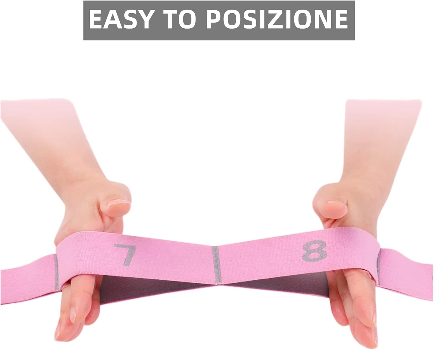 Elastico Fasce di Resistenza - Yoga Stretching Band - immagine 8
