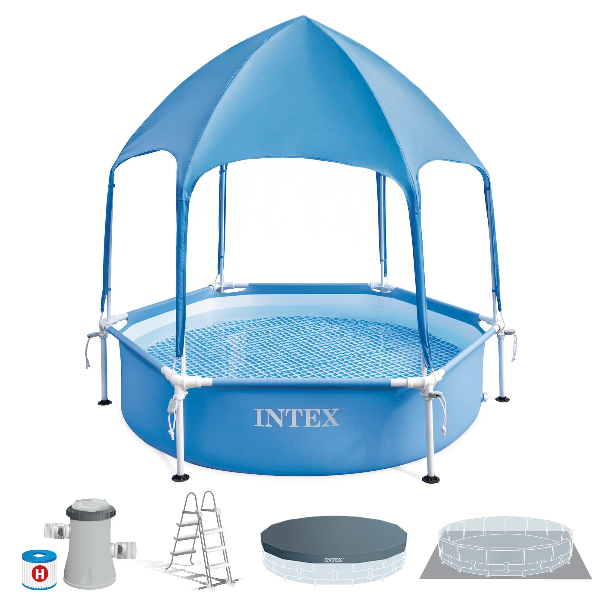 Intex 28209NP - Piscina Fuori Terra Metal Frame 700L