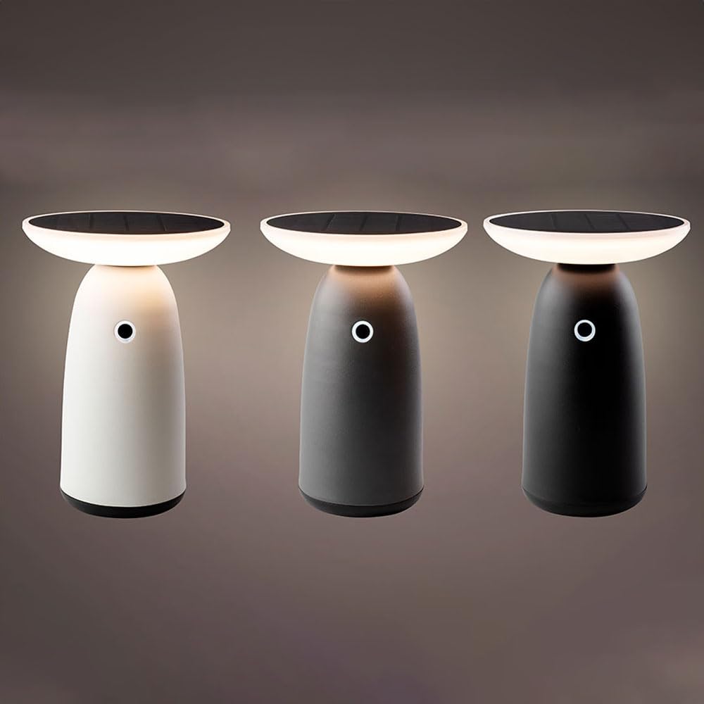 Lampada Solare da Esterno 22cm con Accensione Tattile