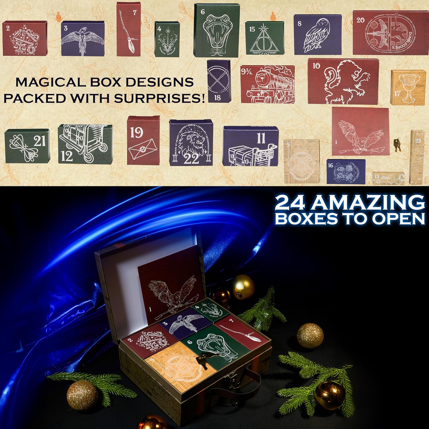 Harry Potter Calendario Avvento 2025 Hogwarts Cancelleria - immagine 3