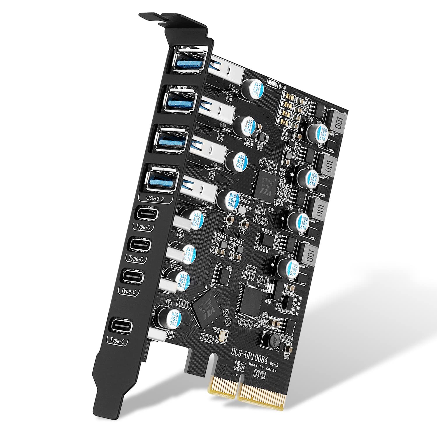 Yeeliya Scheda di Espansione USB 3.2 PCIe a 8 Porte