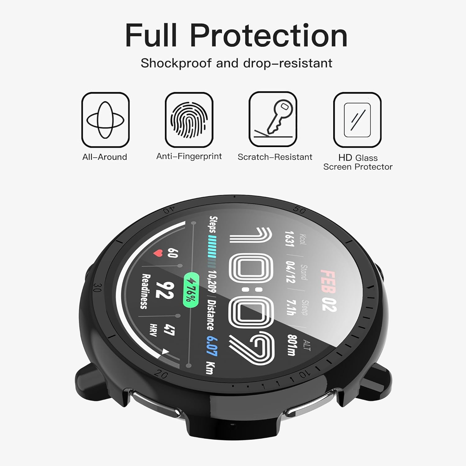 Fitudoos 2 Cover per Amazfit Active 2 - immagine 2