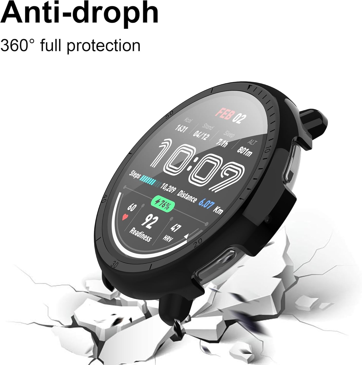 Fitudoos 2 Cover per Amazfit Active 2 - immagine 3