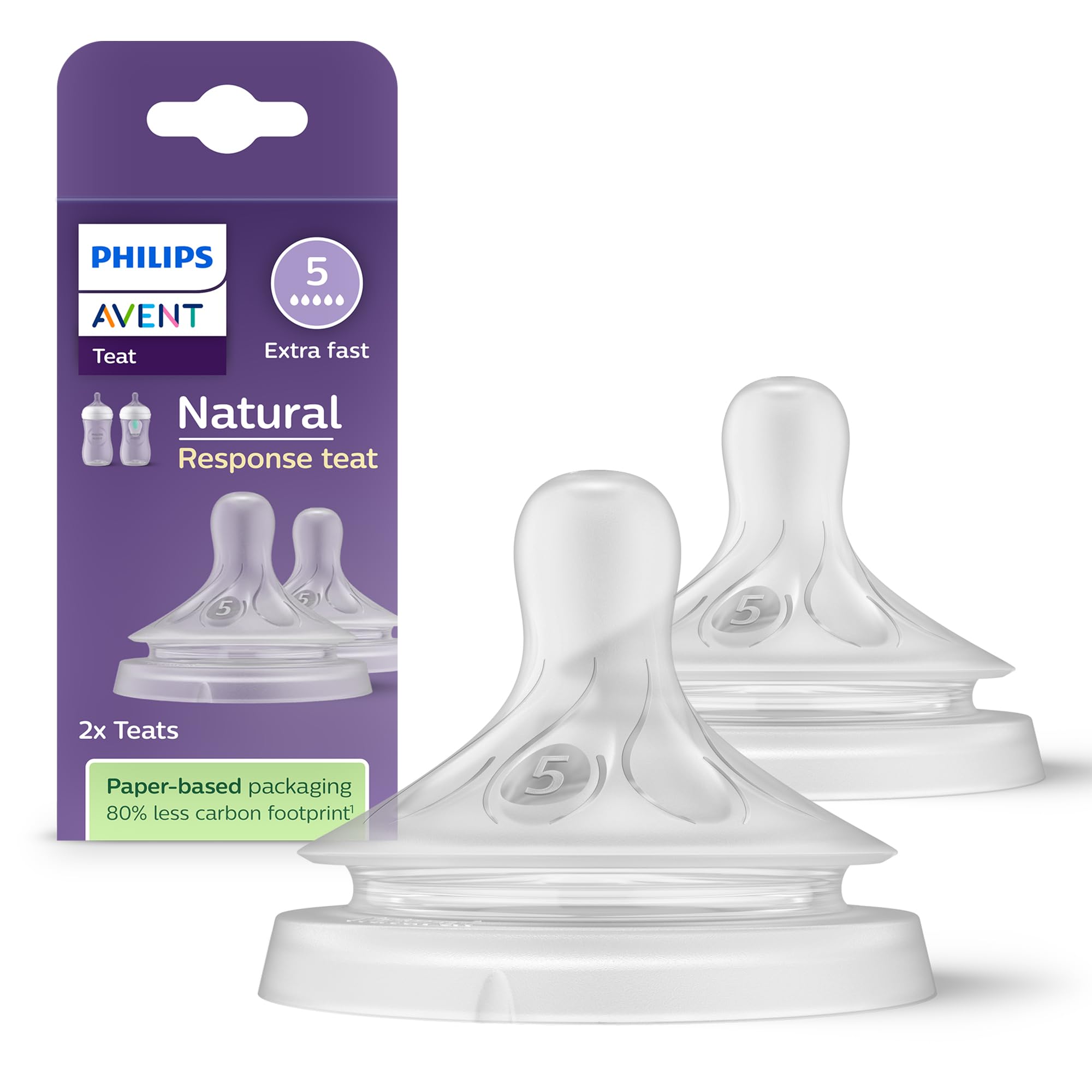 Philips Avent Tettarella Natural Response Flusso 5 (2 pz)