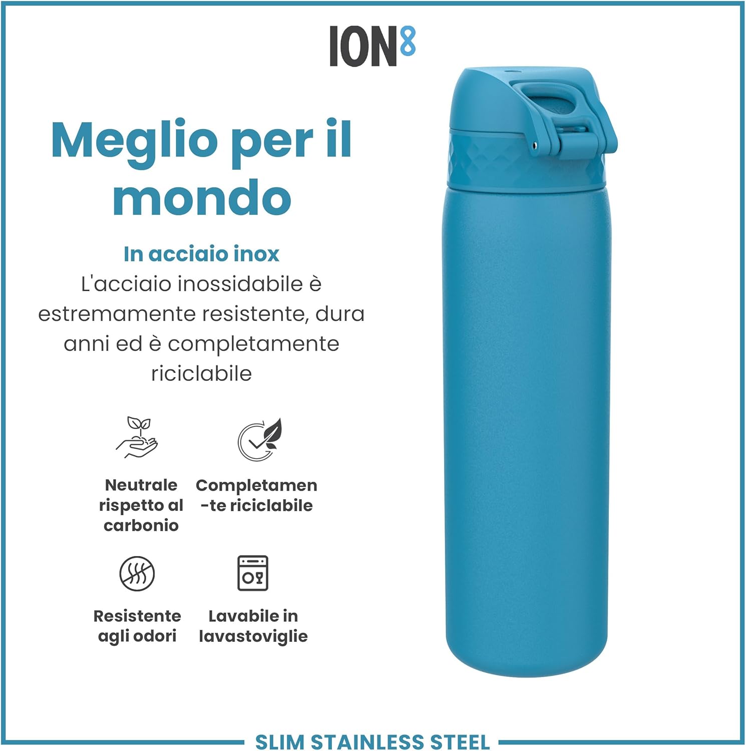 Ion8 Borraccia a Prova di Perdite - immagine 6