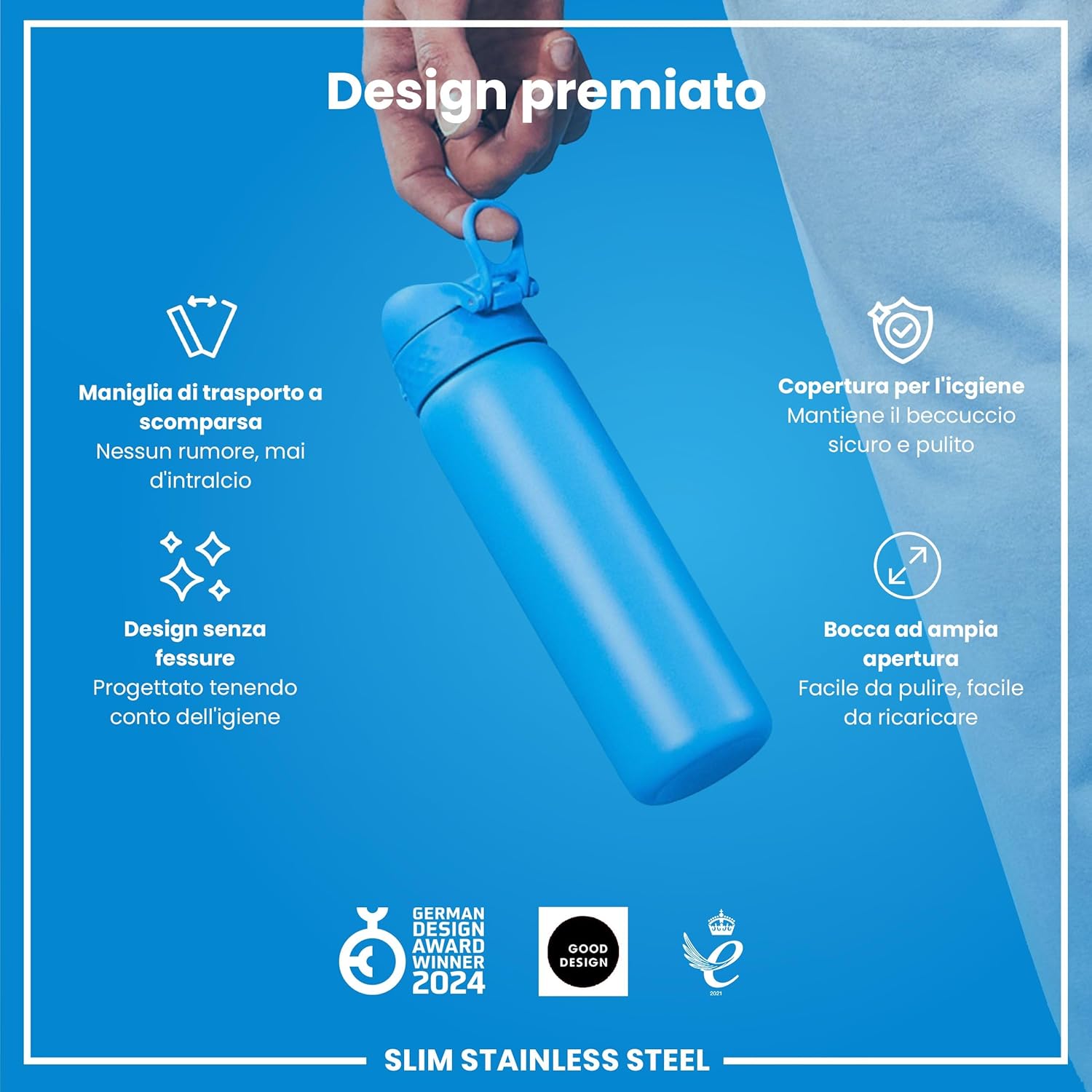 Ion8 Borraccia a Prova di Perdite - immagine 7