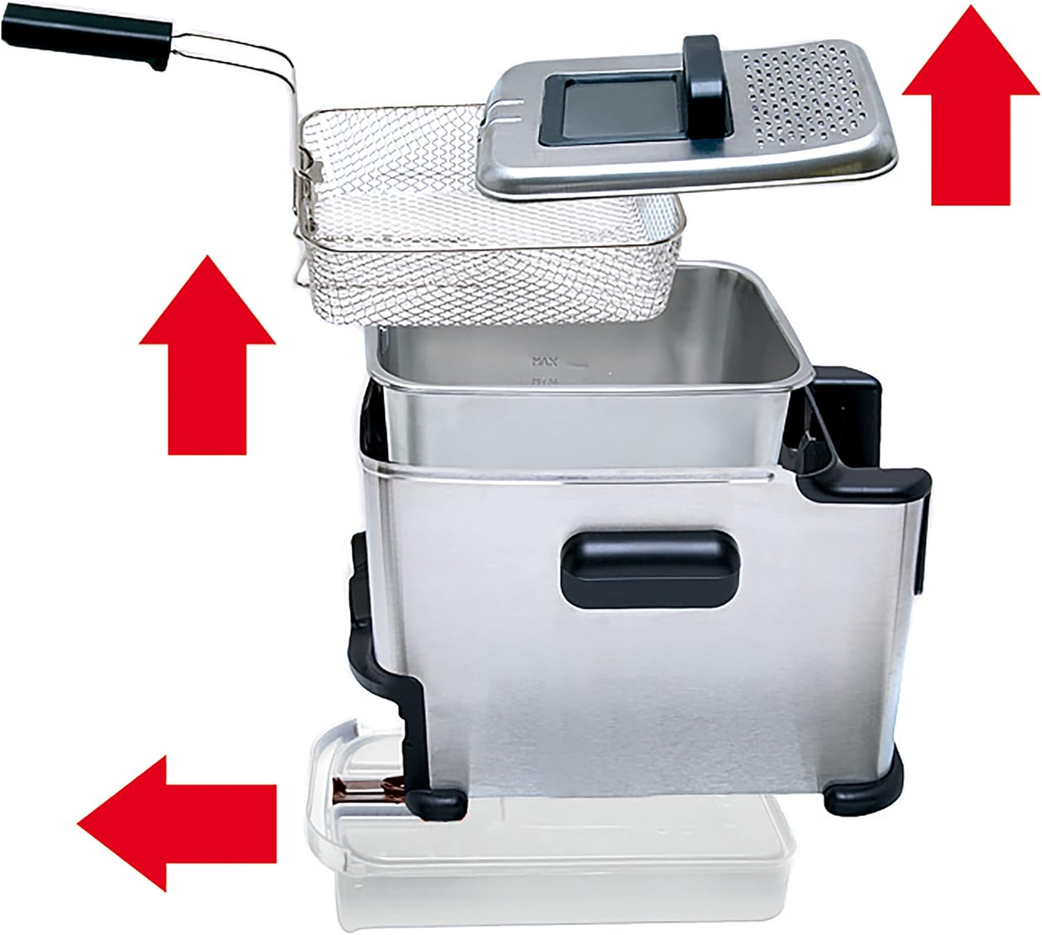 Tefal Fryer Oleoclean Compact 2L (FR701616) - immagine 6