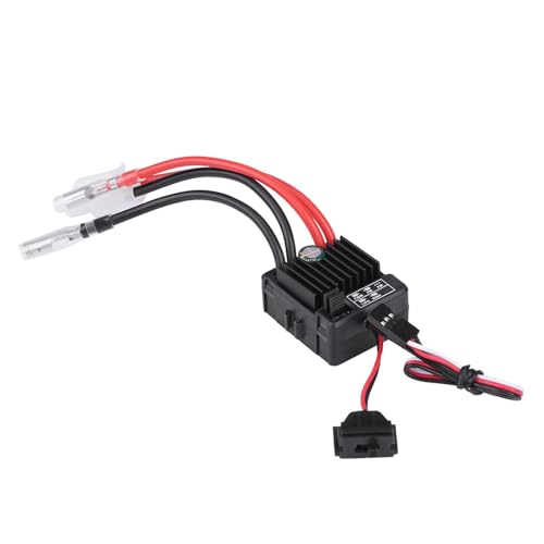 Pissente ESC 1060 Spazzolato 60A Impermeabile con Modulo Condensatore Integrato per TouringRC CarBuggy Truggy RC Car