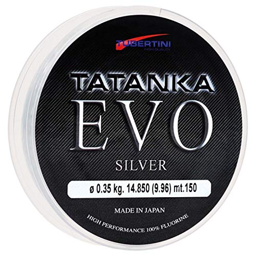 Tubertini Filo da Pesca Tatanka Evo Silver 0.20 mm 150 m in Fluoirine
