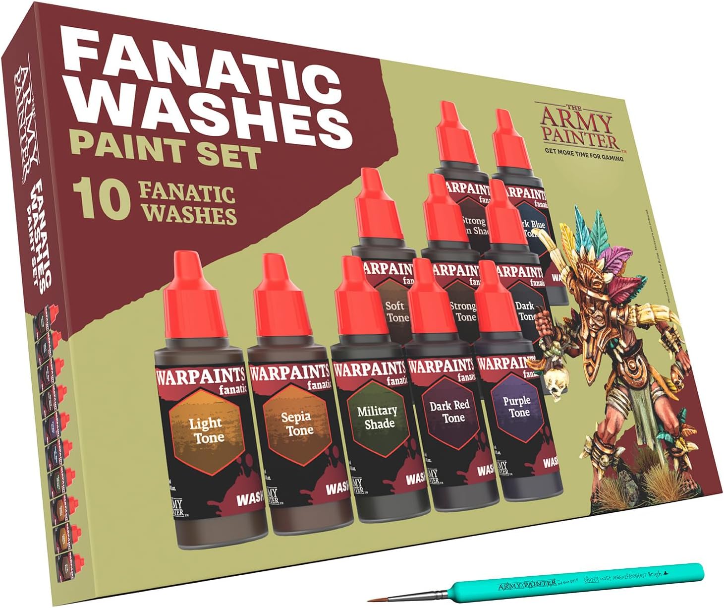 The Army Painter Warpaints Fanatic: Washes Set Combo - immagine 1