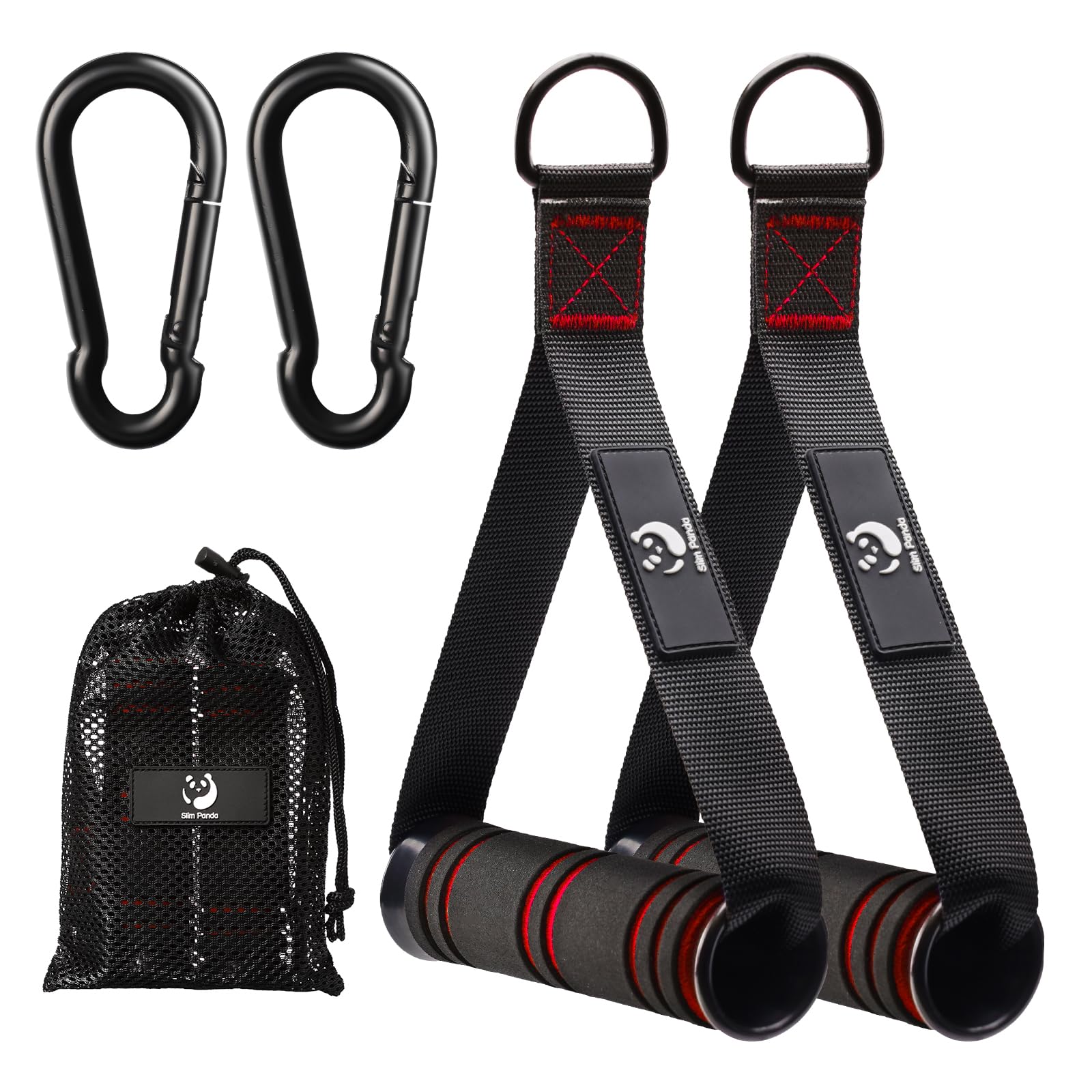 Slim Panda Maniglie Palestra 2 Pezzi con D Impugnature