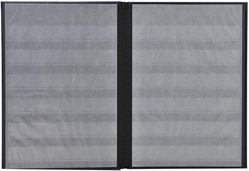 Exacompta Album per Francobolli 32 Pagine Nere, Nero - immagine 5