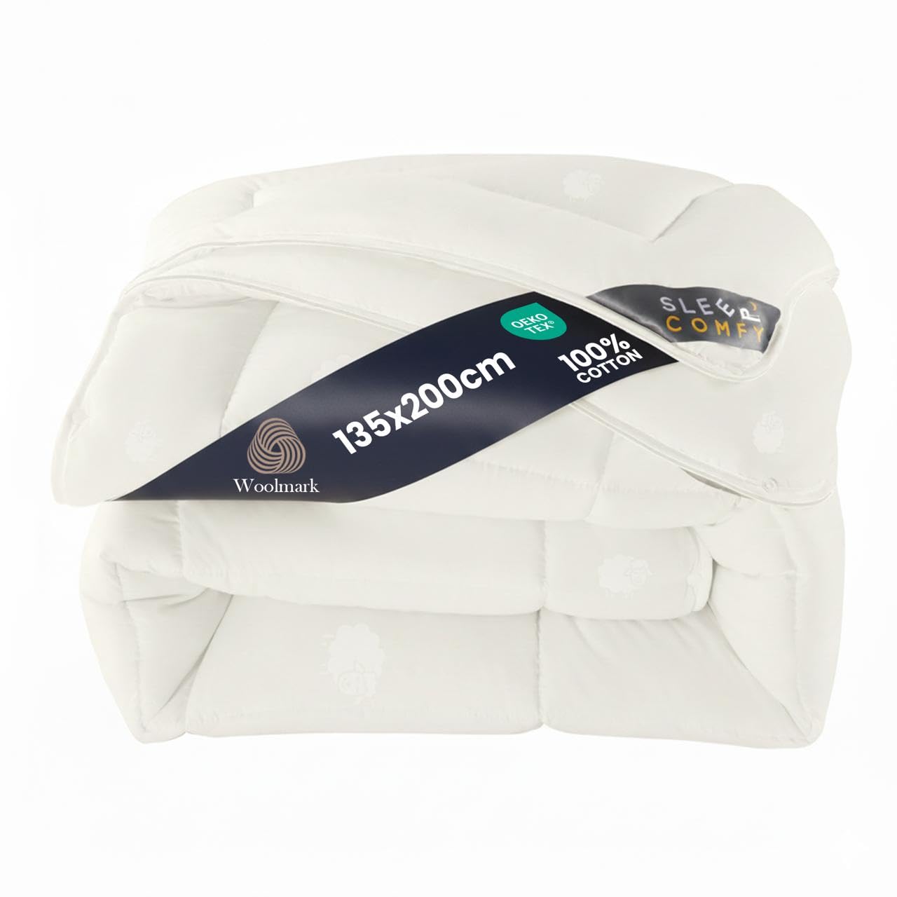 Sleep Comfy Trapunta 3 in 1 Lana Vergine Australiana