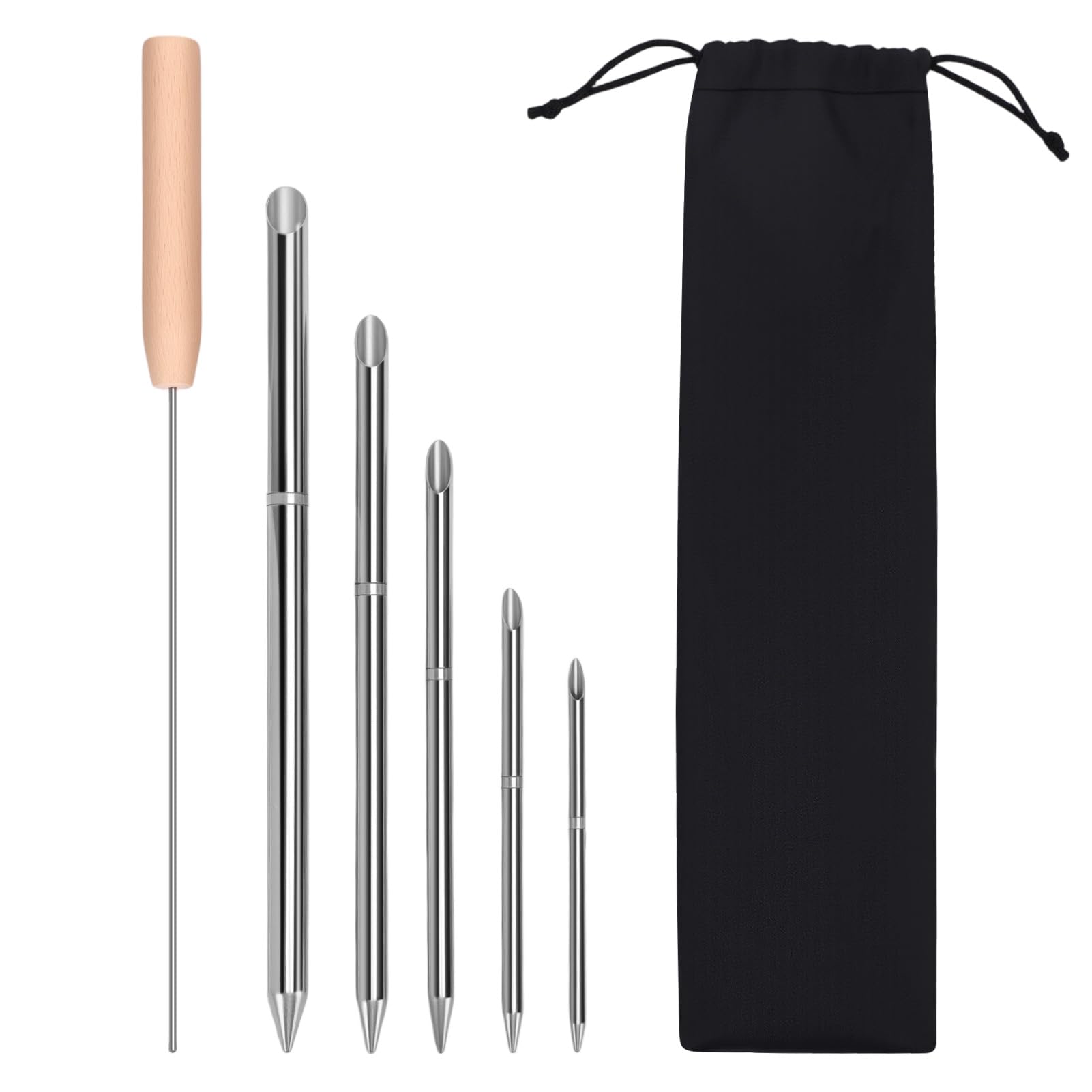 Kit 7 Attrezzi per Giunzione Corda in Acciaio Inox