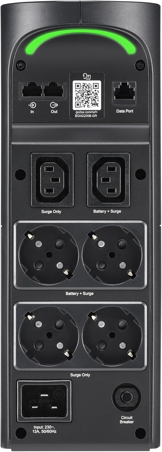 Apc Gaming Back UPS Pro 2200VA/1320W Midnight - immagine 3