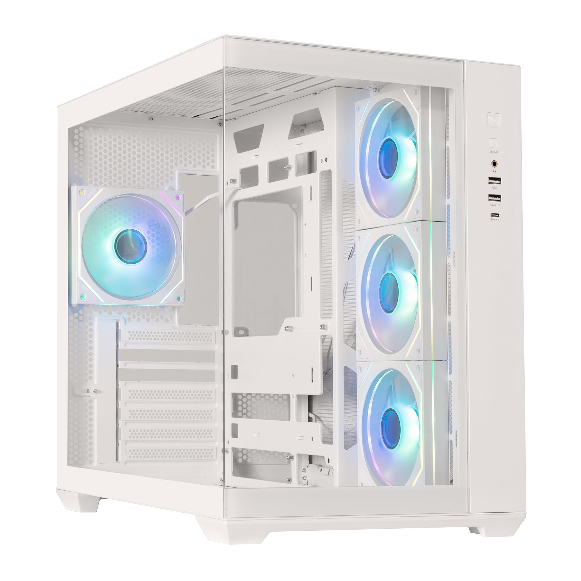 Computer case Bitfenix Cube AL118 (bianco)