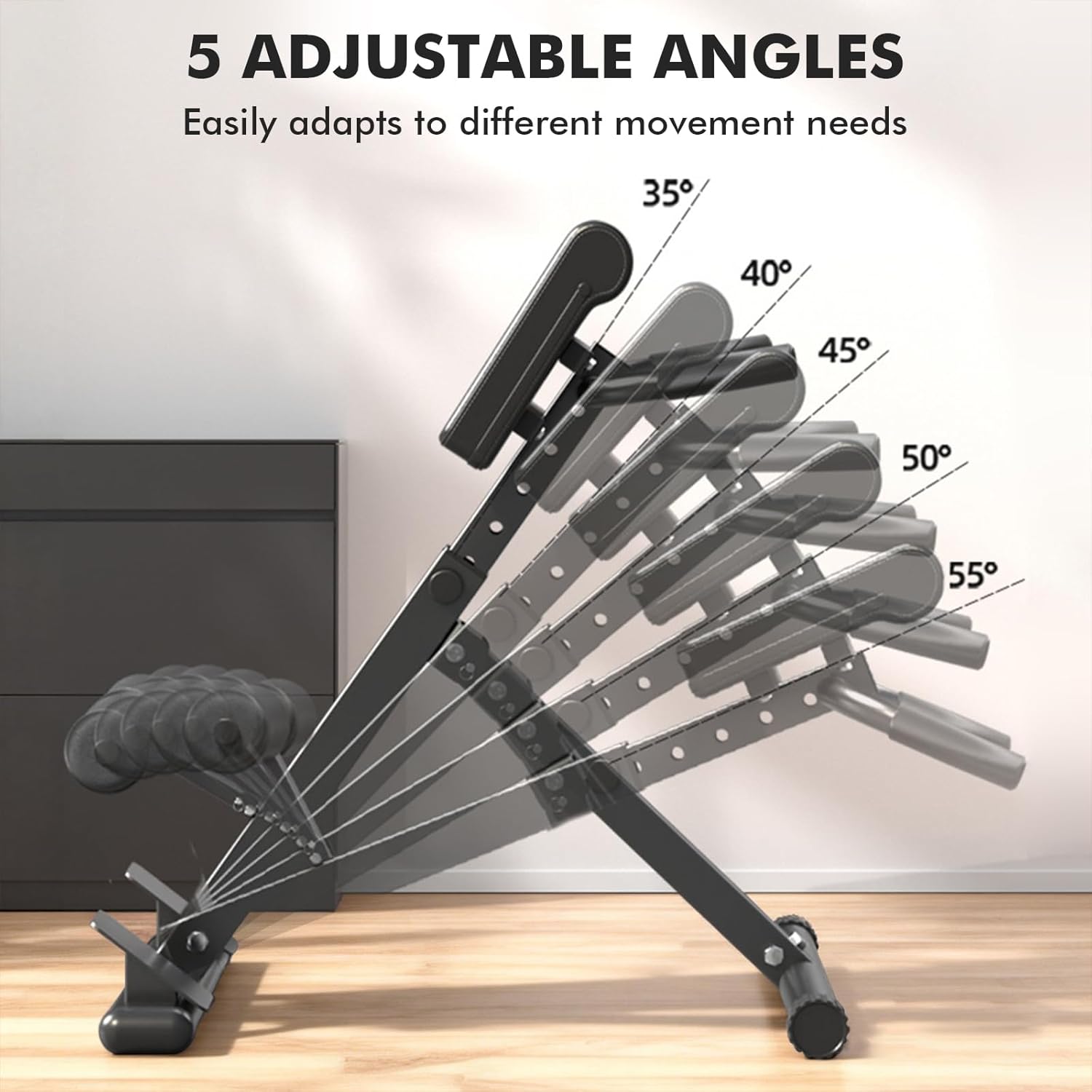 Hyperextension - Sedia Romana Pieghevole 8 Regolazioni - immagine 4