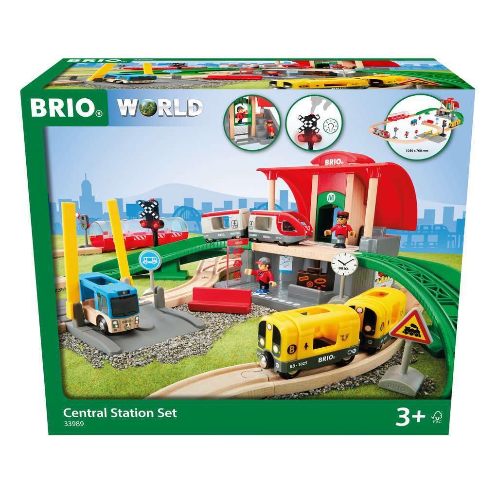 BRIO World - Set Stazione Centrale (37 Pezzi)