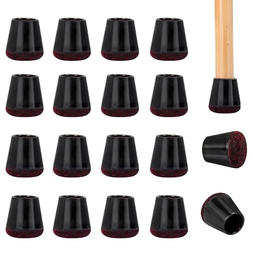 16 Pezzi Gommini per Sedie con Feltro (15-21mm) - immagine 1