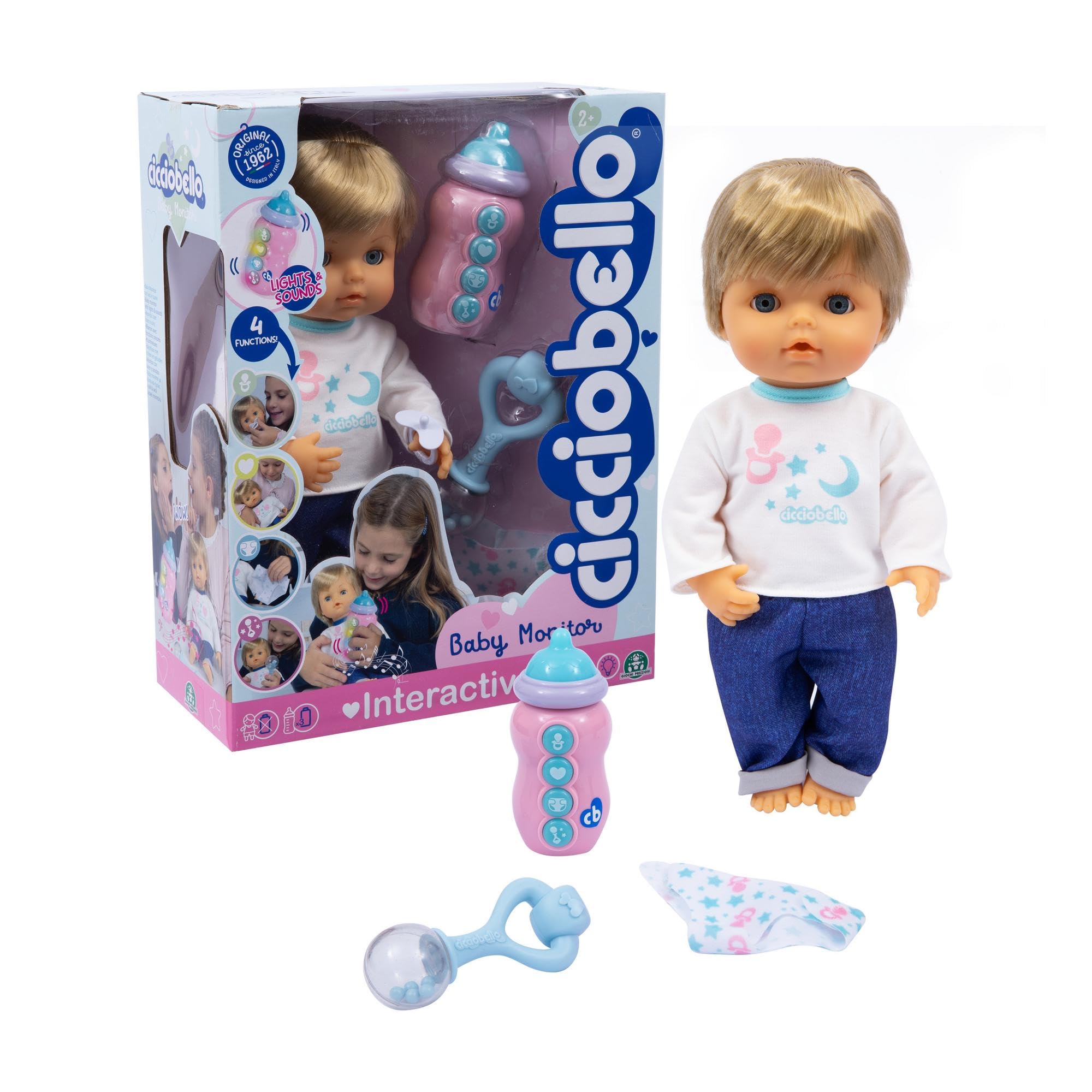 Cicciobello Baby Monitor - Bambola Interattiva 30cm