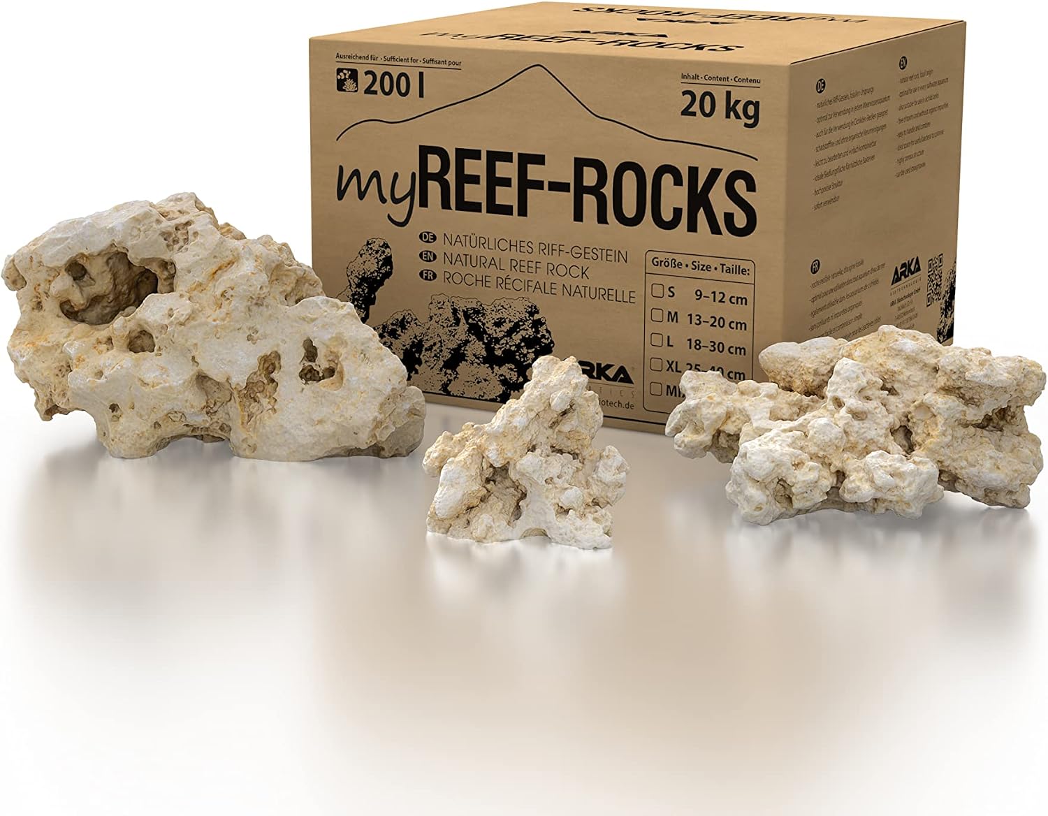 ARKA MRROSXL myReef-Rocks - Natural Reef Rock - Also Suitable for ...