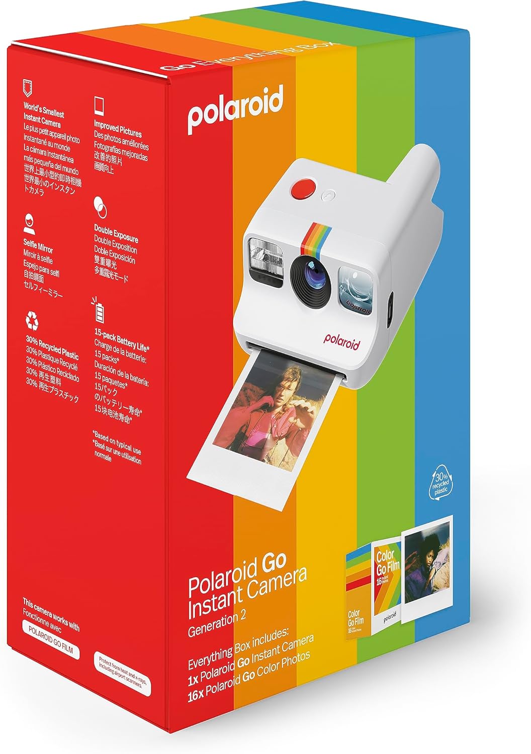 Everything Box Polaroid Go Generation 2 White - immagine 2
