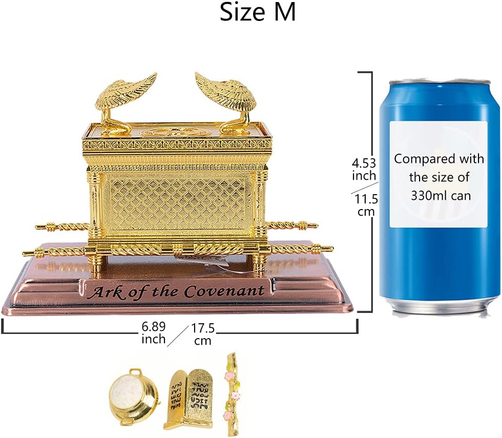 Brtagg Arca dell'Alleanza con Accessori, Oro - immagine 2