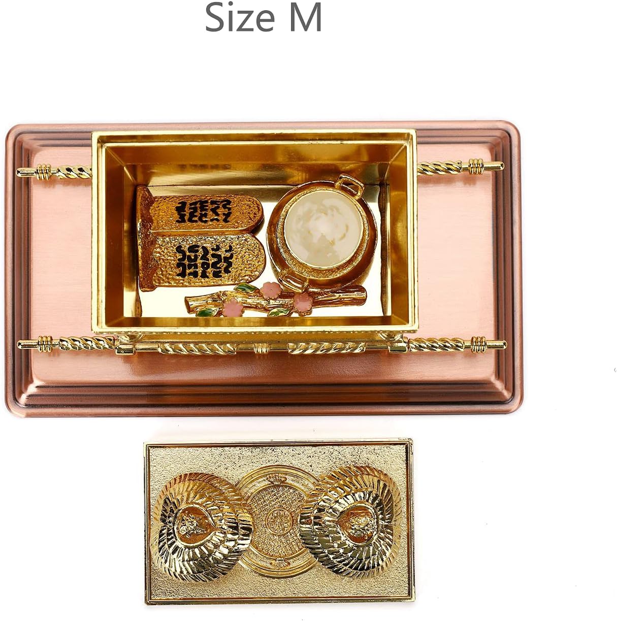 Brtagg Arca dell'Alleanza con Accessori, Oro - immagine 3