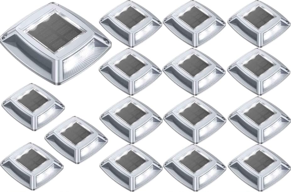 hoyiours Faretto solare 16 bianco